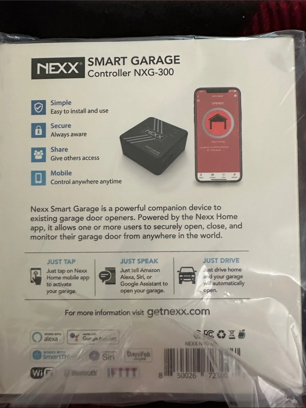 Nexx Smart Garage Controller - NXG-300